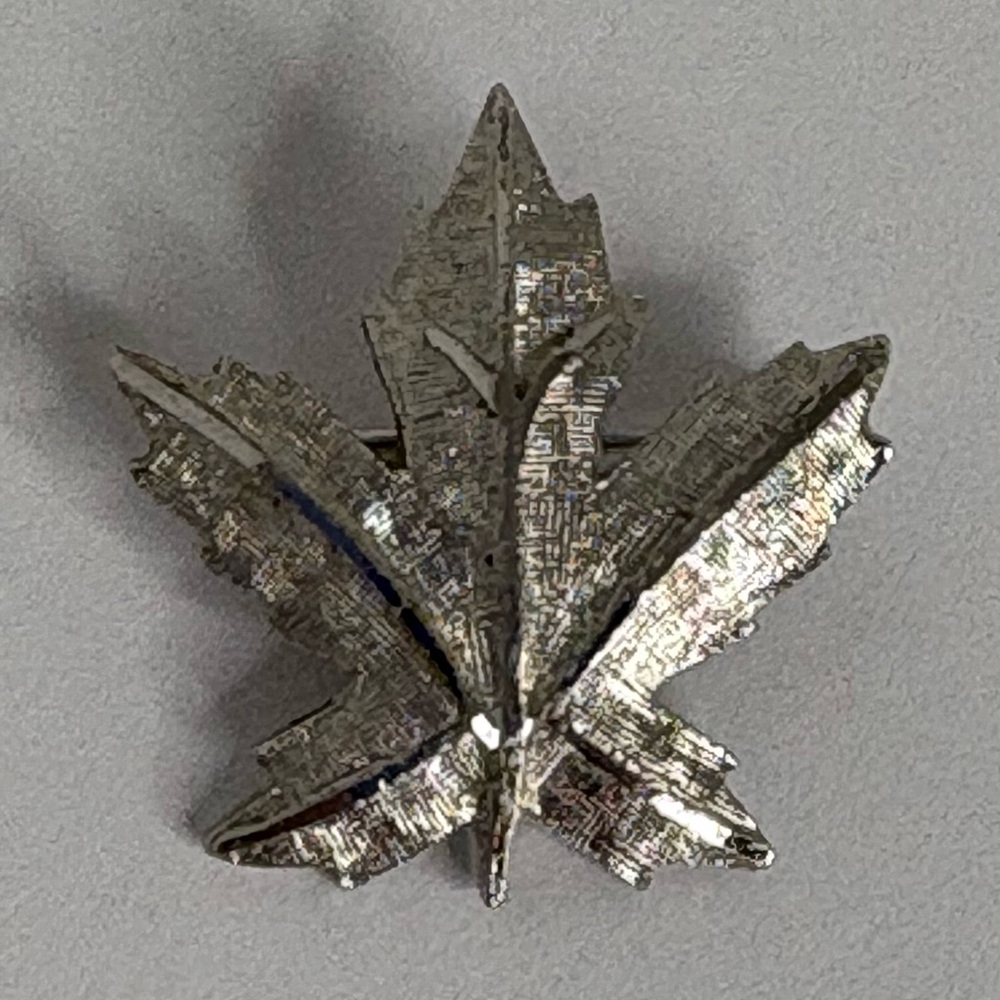 Coro Silver Maple Leaf Brooch Vintage